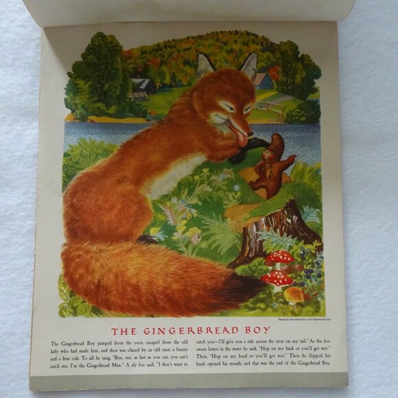 12 Fairy Tale Scenes Morrell 1948 Calendar Feodor Rojankovsky Set of Prints - Picture 8 of 14